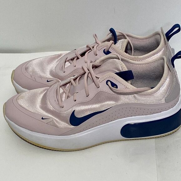 Nike Airmax Dia Women's Lace-Up Running Training Mauve Blue Shoes Size 9 - Picture 3 of 13